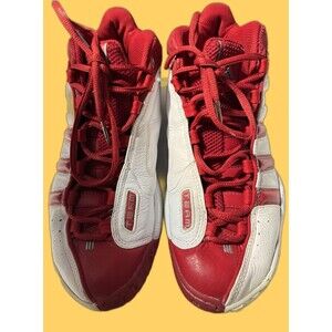 Adidas Wisconsin Team Women 8.5 Tennis shoes Mid Basketball Sport Y2K Vintage